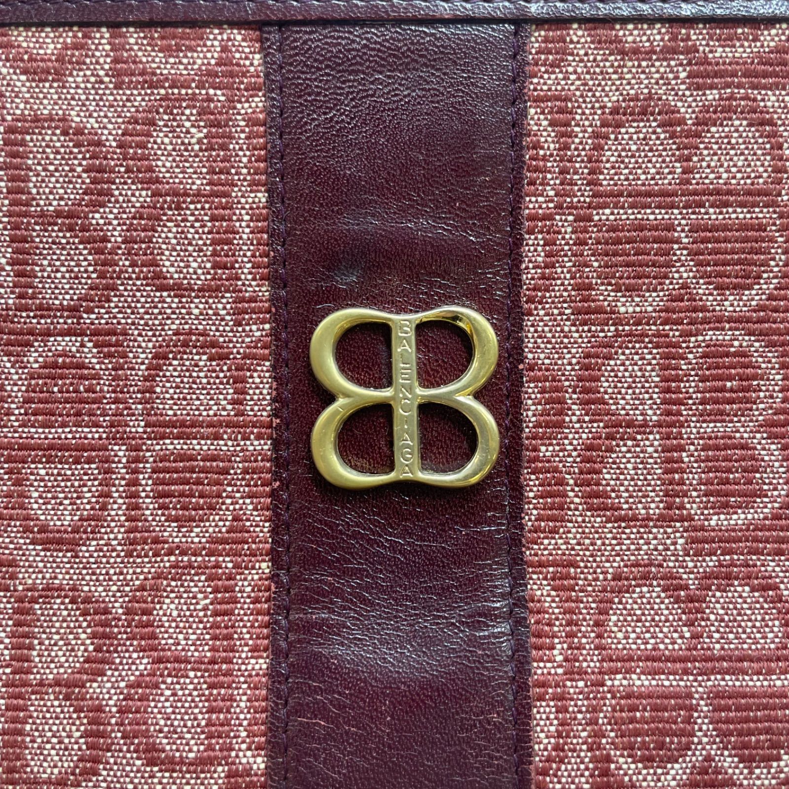 バレンシアガ ポーチ クラッチ ハンドバッグ ロゴ レトロ SG2966B DECORATOM_COM_BR