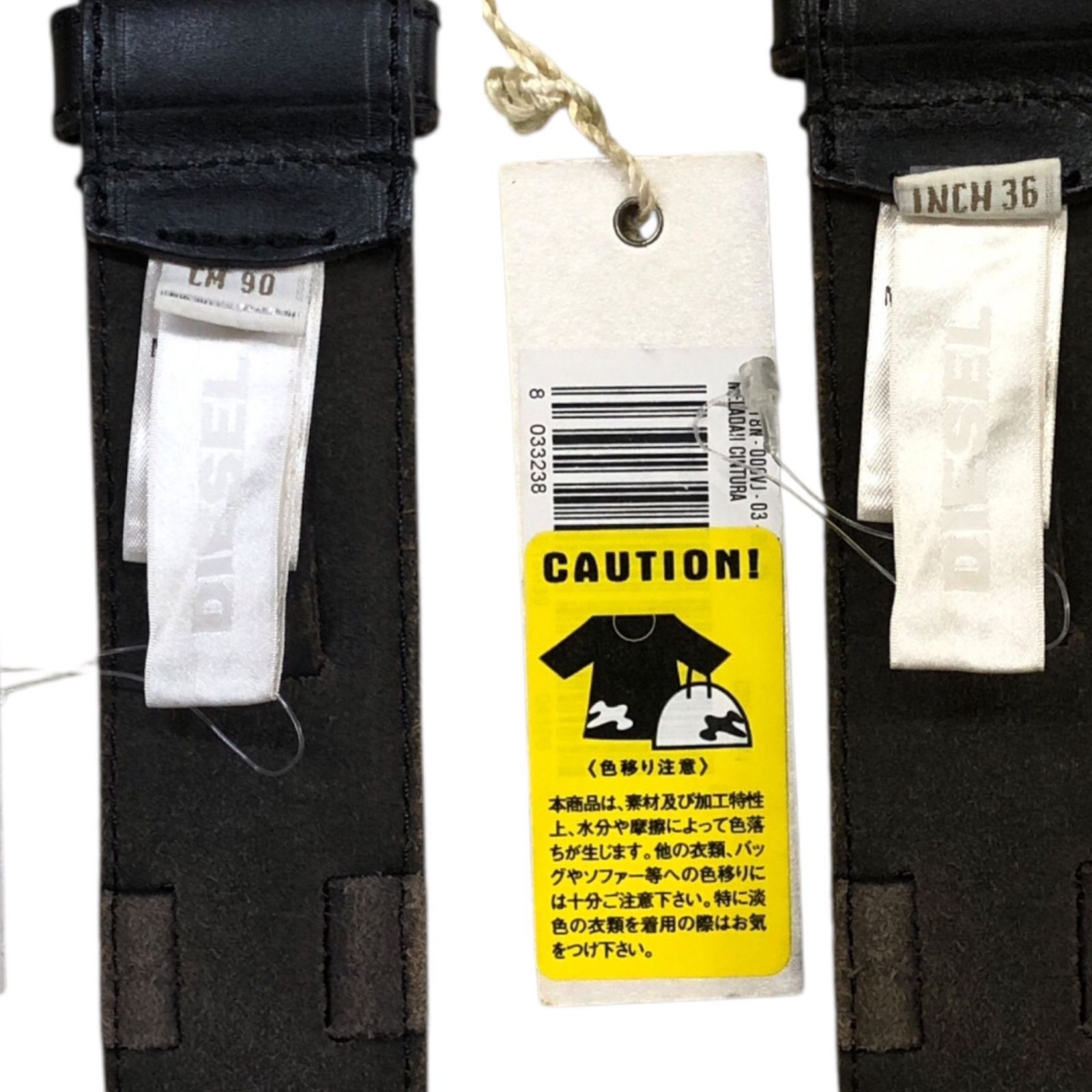 DIESEL ブラック ベルト 36インチ DIESEL ブラック ベルト 36インチ DIESEL ブラック ベルト 36