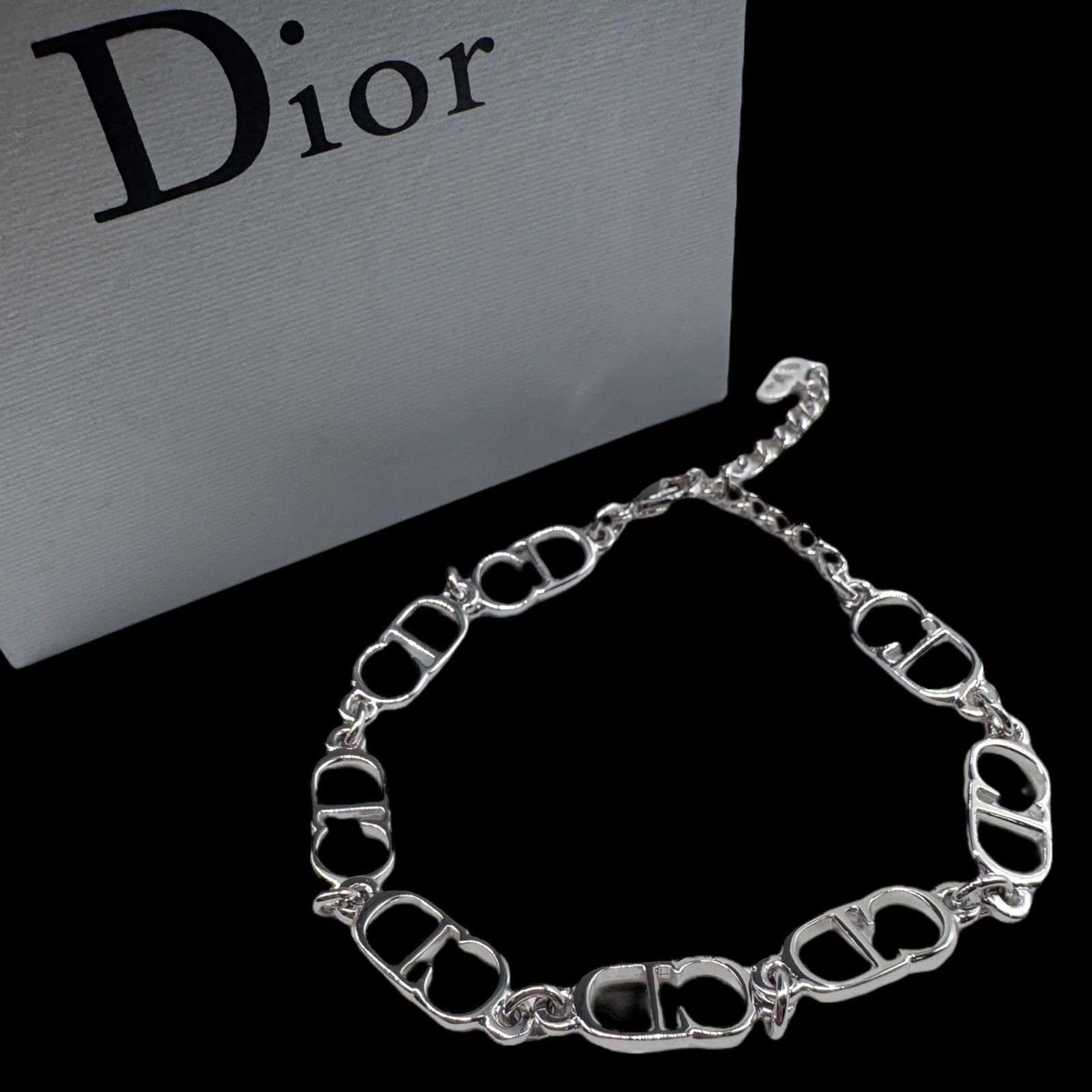 Dior ディオール CDロゴ ブレスレット メタル ジュエリー き