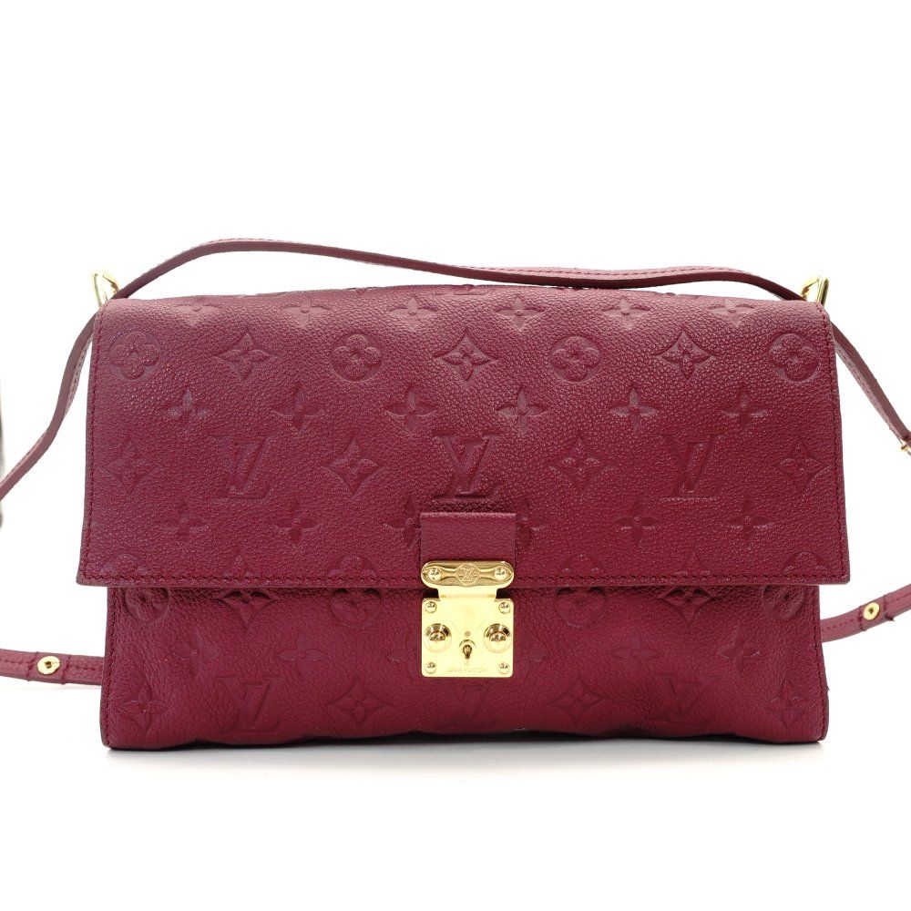 ルイヴィトン LOUIS VUITTON ファシナント モノグラム アンプラント ショルダーバッグ オロール レザー ロゴ ゴールド金具 クロスボディ 7-10-535