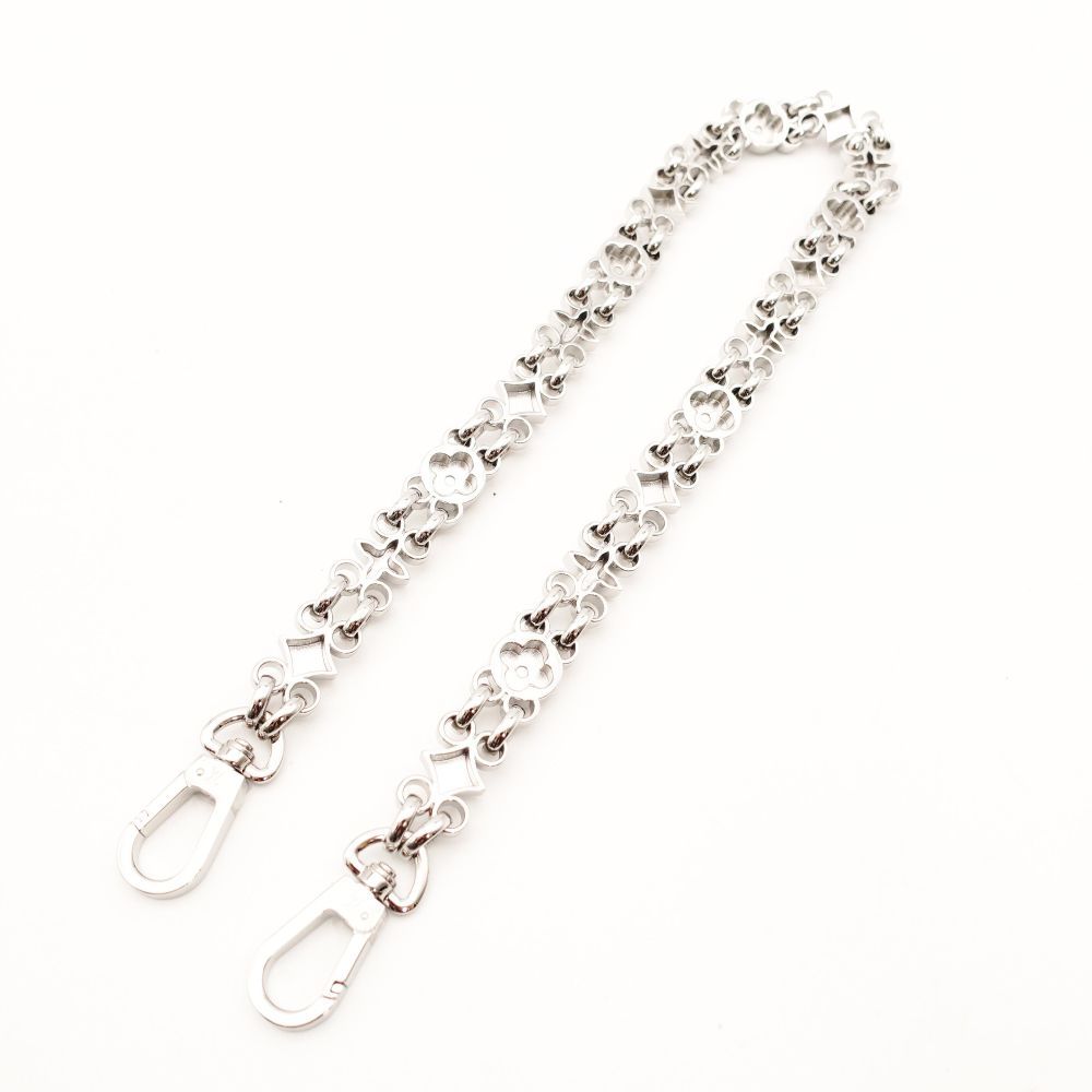 ルイヴィトン LOUIS VUITTON ドーフィーヌ ストラップ シルバー ステンレススチール メンズ 7-10-742