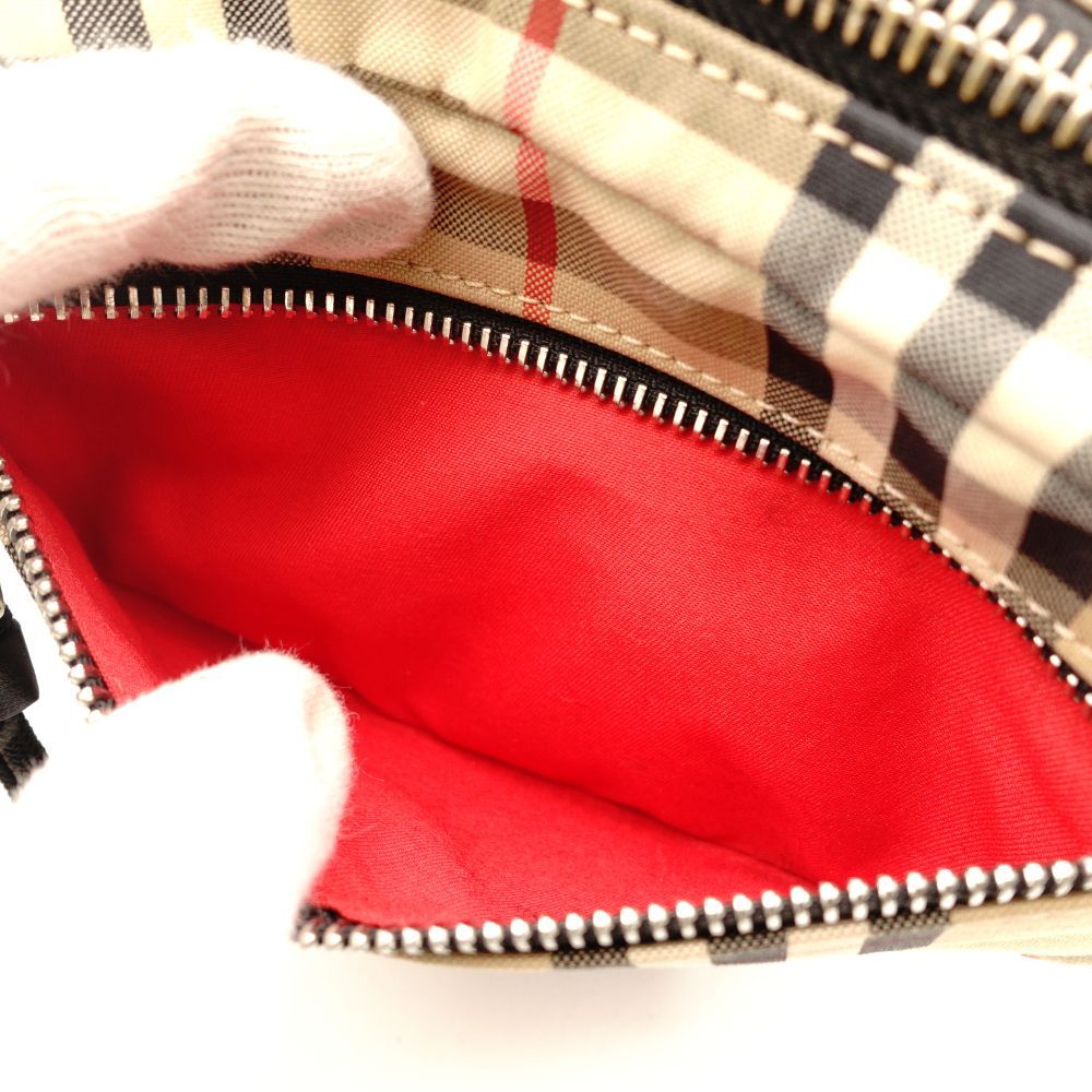 ナイロン ベージュ×ブラック