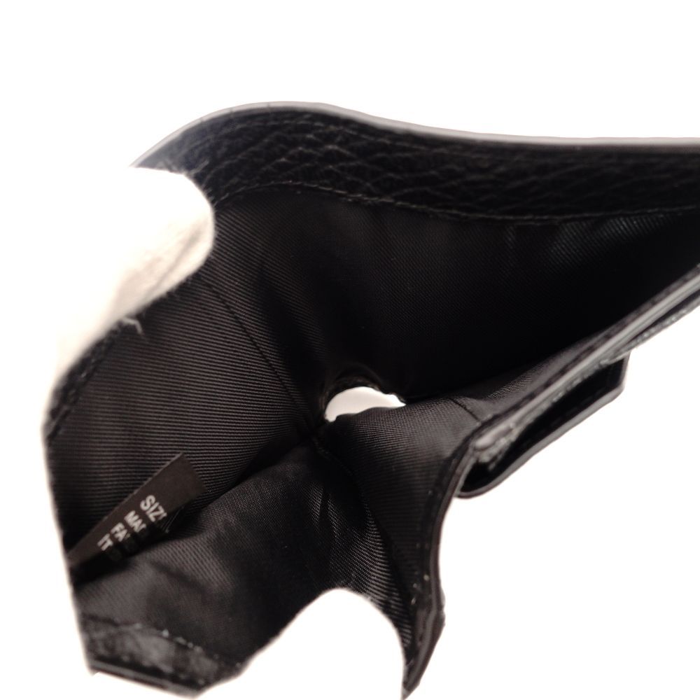 折り財布 ブラック