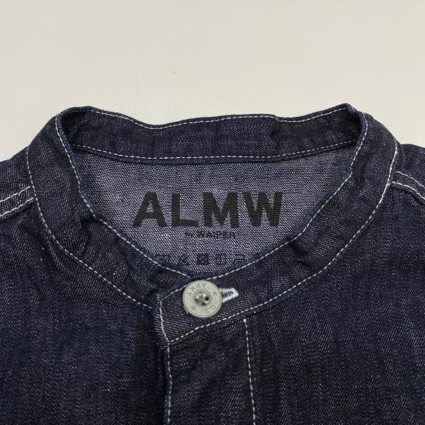 WAIPER U.S.ARMY バンド デニムプルオーバー インディゴ L WILA-USPO ワイパー 24 KANDAIZUMI_COM