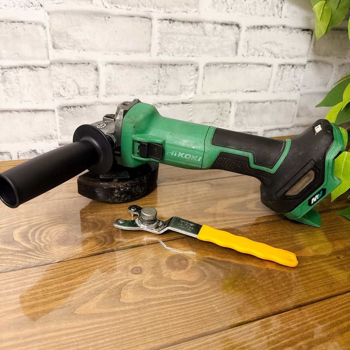 ハイコーキ コードレスグラインダー G3613DC 動作 済