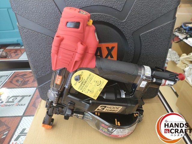 MAX HV-R41G5-G 高圧 41mm ねじ打ち機 ターボドライバ マックス ハンズクラフト宮崎新名爪