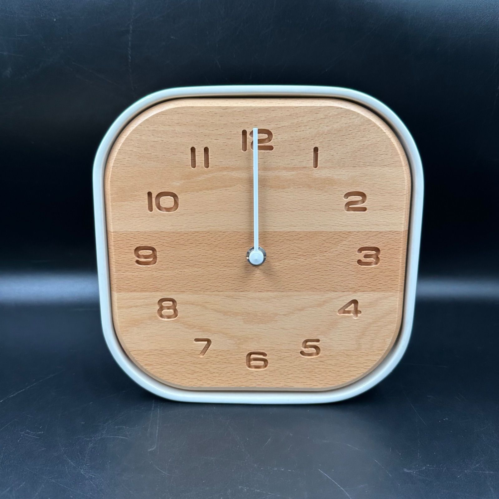 Chambre シャンブル 陶器クロック TOUKI CLOCK 白磁 CH-061WH unico 時計