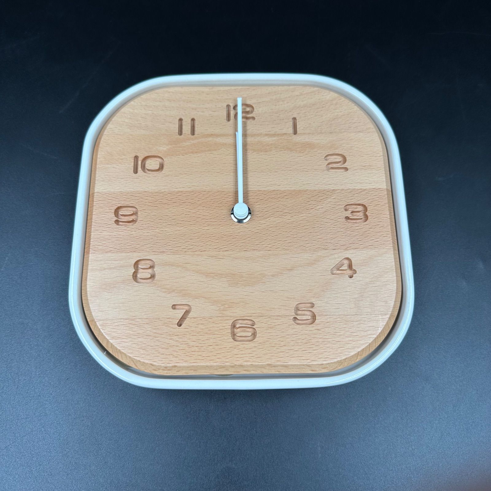 Chambre シャンブル 陶器クロック TOUKI CLOCK 白磁 CH-061WH unico 時計