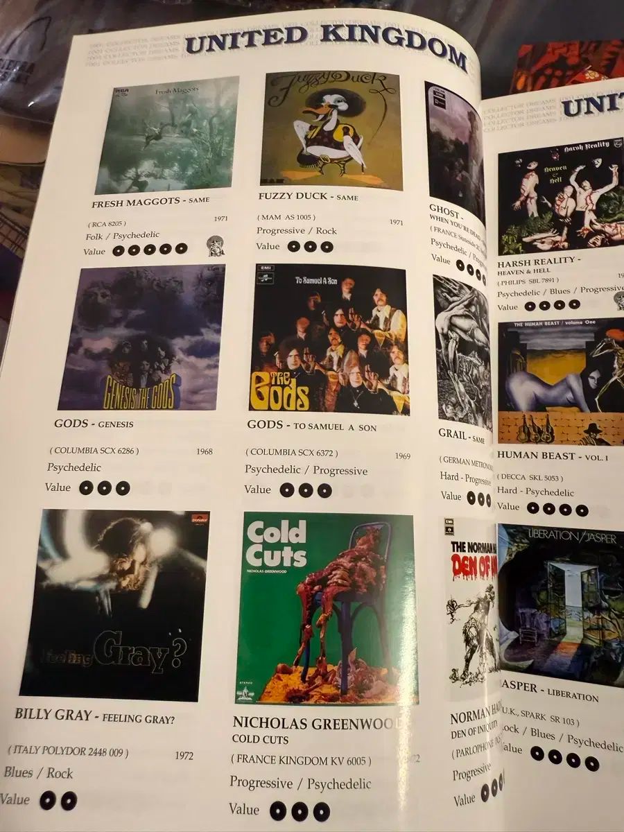 LPレコードコレクターズドリームス 1 CDリスト本