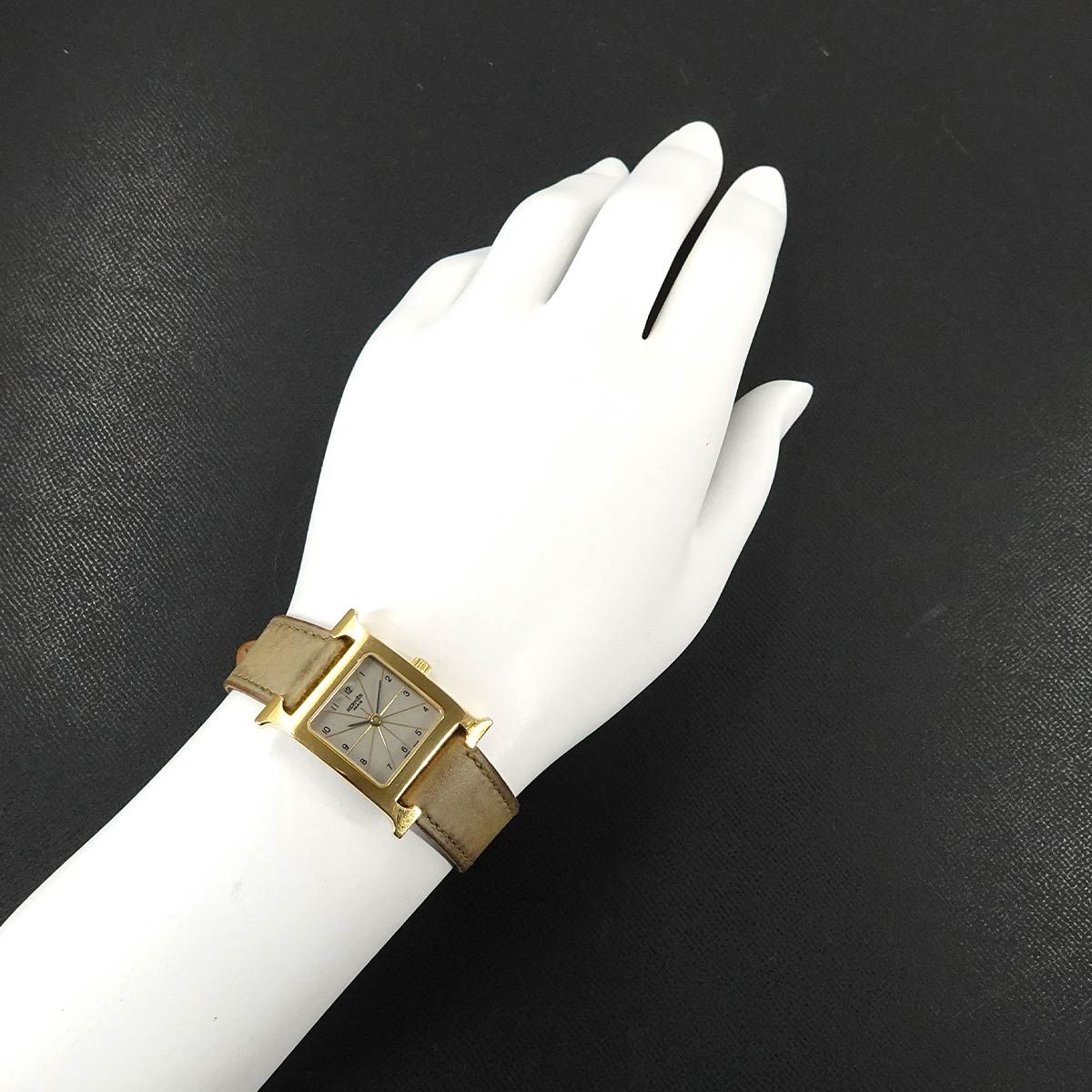 エルメス HERMES Hウォッチ HH1 201 レディース 腕時計 グレー