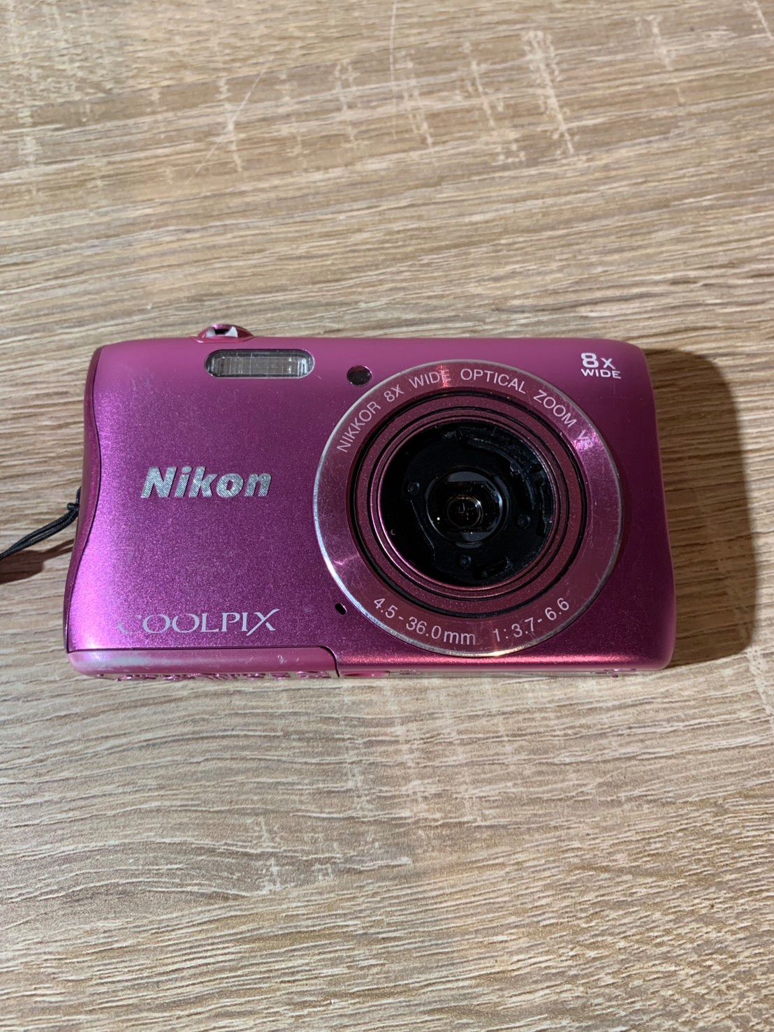6312 Nikon COOLPIX S3700 ピンク デジカメ Nikon coolpix S3700