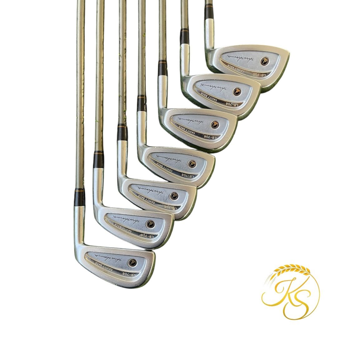 ホンマ アイアン 9本 黒モグラ HONMA LB-708 カーボン CAVITY BACK