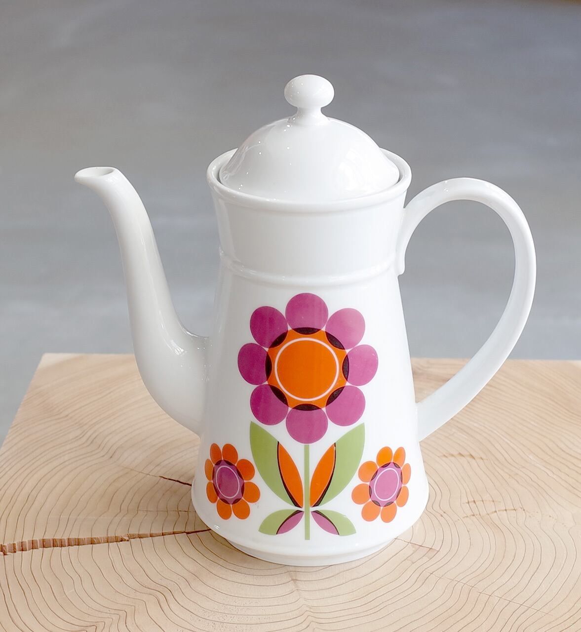 Seltmann Weiden Water Picher ゼルトマン ヴァイデン ピッチャー 水差し 花柄 フローラルパターン Floral Pattern W Germany 西ドイツ ヴィンテージ 1970 s 80