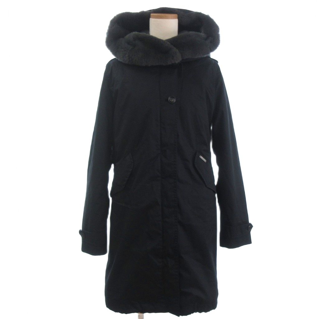 ウールリッチ WOOLRICH LITERARY REX PARKA 中綿 モッズコート ファー WWCPS2629D 黒 ブラック S