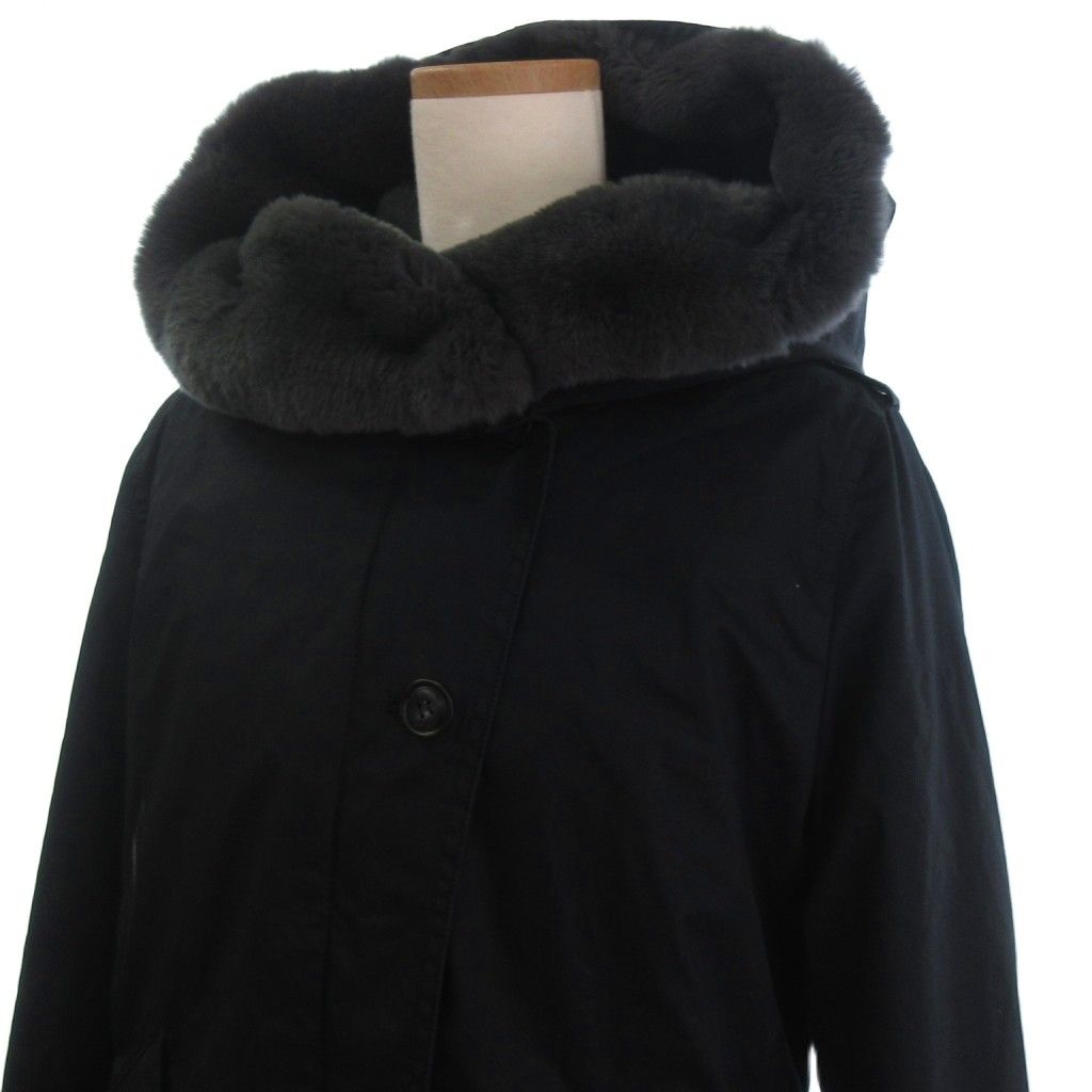 ウールリッチ WOOLRICH LITERARY REX PARKA 中綿 モッズコート ファー WWCPS2629D 黒 ブラック S GULLKHAN_COM