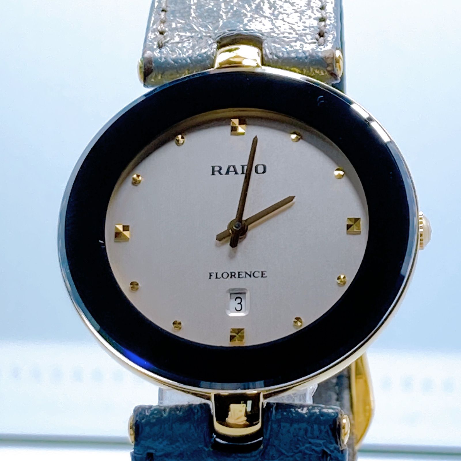 542 ラドー フローレンス 160 3677 2 ラウンド デイト 腕時計