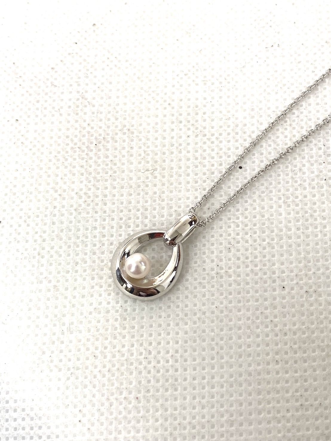 ☆極美品☆TASAKI タサキ　ベビーパールネックレス　シルバー　925 田崎真珠 TASAKI タサキ パール ネックレス シルバー925 - メルカリ