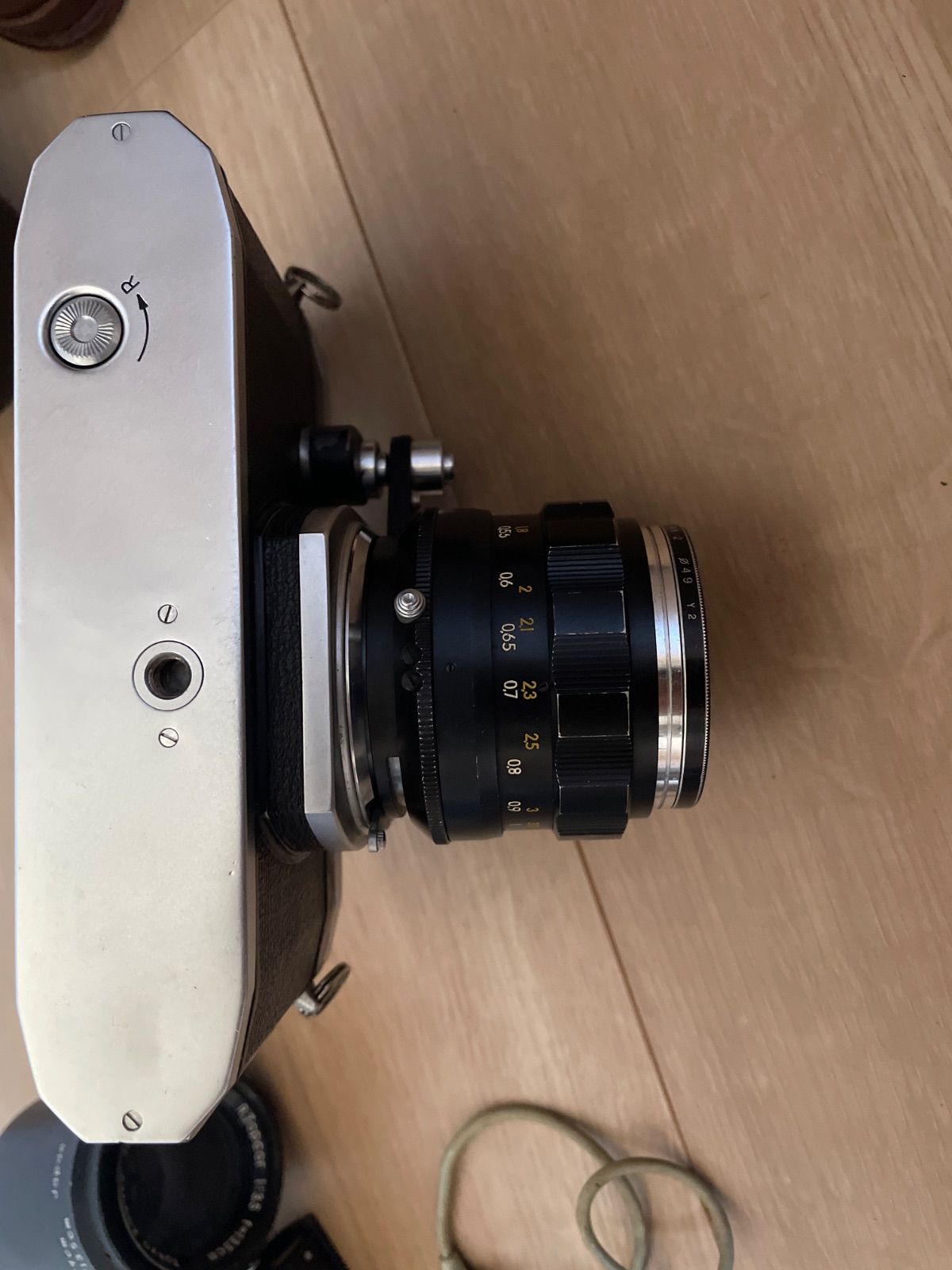 TOPCON フィルムカメラ 本体 レンズ付 ジャンク 東京光学 稀少】東京光学トプコンTOPCON R.Topcor l:3.5 13.5cm/Auto-Topcor l