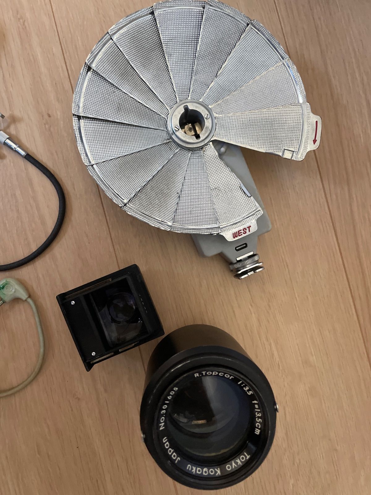稀少】東京光学トプコンTOPCON R.Topcor l:3.5 13.5cm/Auto-Topcor l