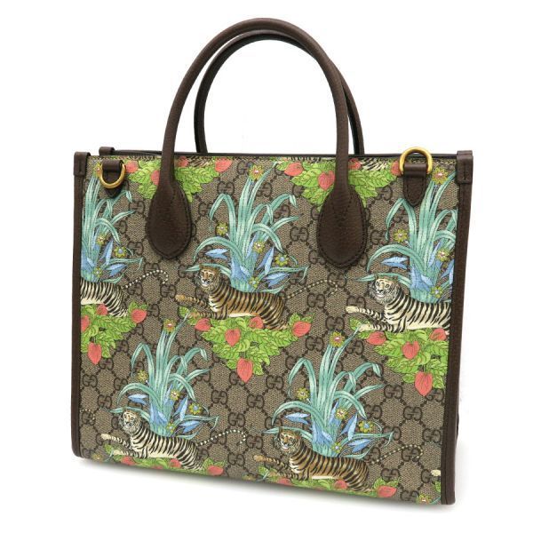 グッチ インターロッキングGスモールトート タイガー 659983 Sランク
