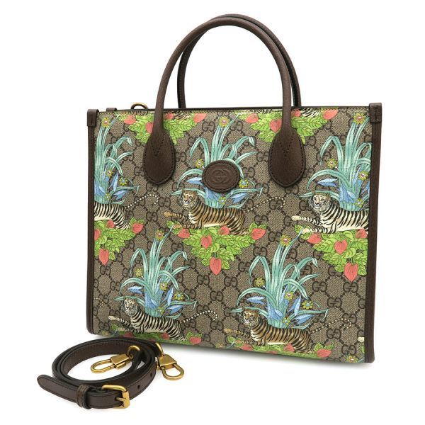 グッチ インターロッキングGスモールトート タイガー 659983 Sランク