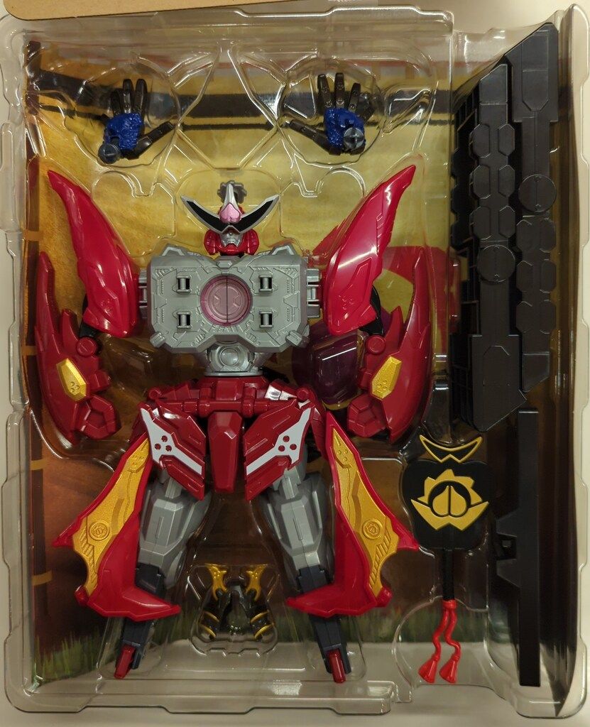 暴太郎戦隊ドンブラザーズ　DXロボセット 暴太郎戦隊ドンブラザーズ』ロボと陣幕・軍配をセットにした「DX