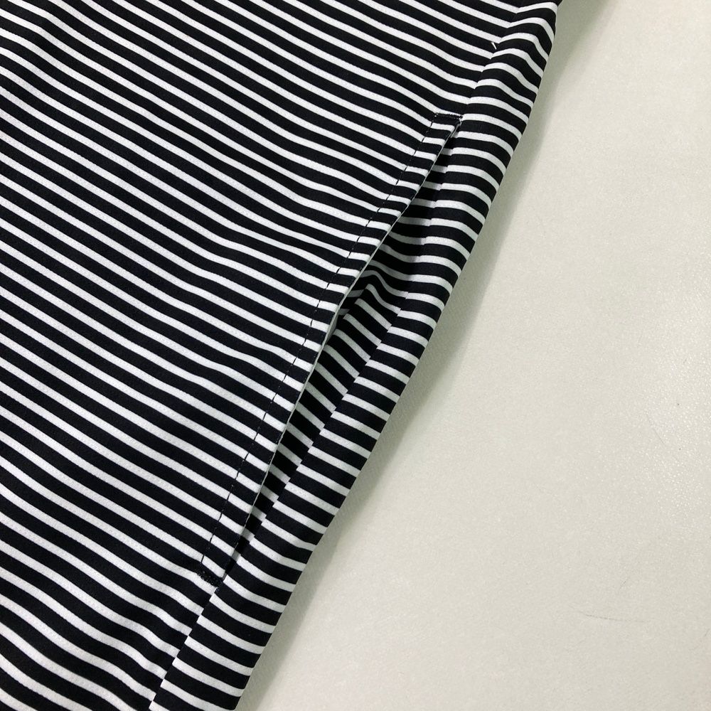 サイズ 0 PGG PEARLY GATES パーリーゲイツ ノースリーブワンピース ボーダー柄 ブラック系 240101542001 ゴルフウェア レディース ストスト LLC-HASEGAWATOSO_COM