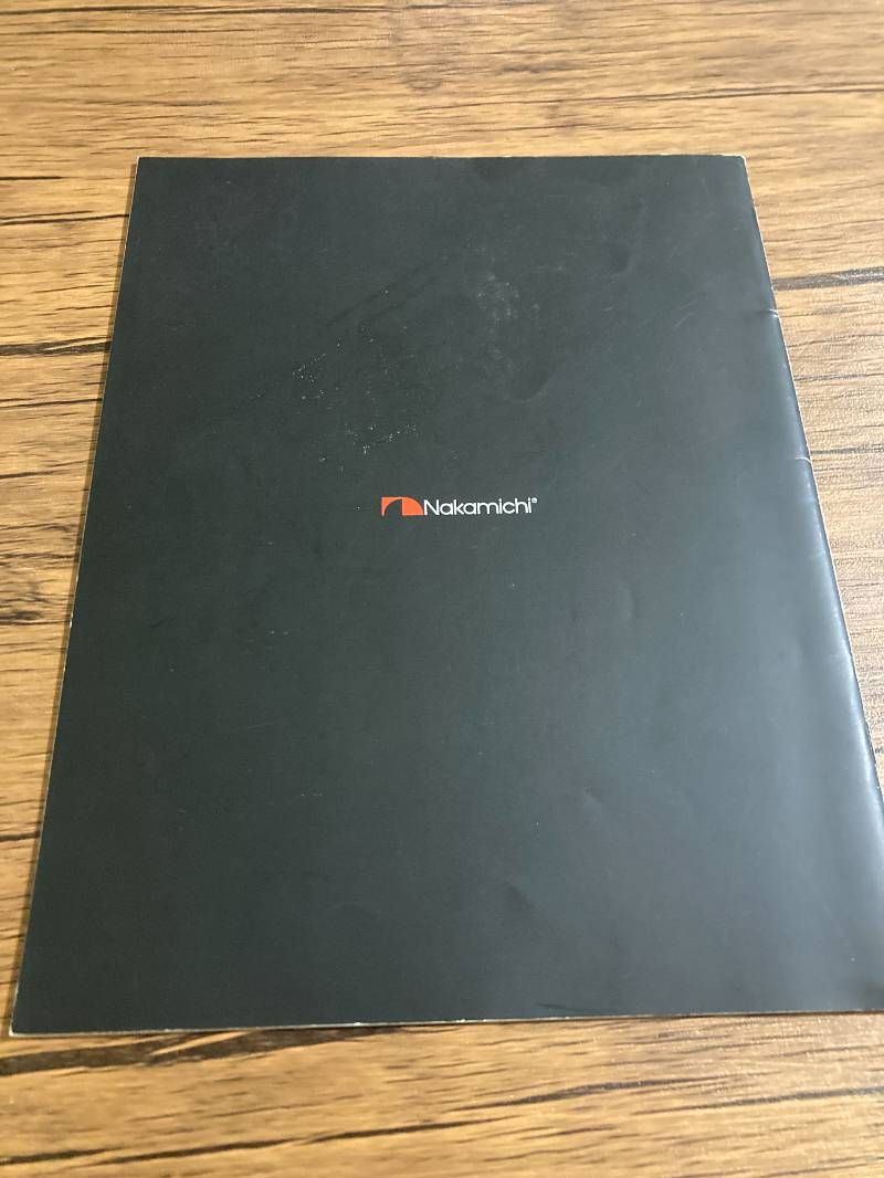 Nakamichi Mobile Sound System MSS カタログ オーディオカタログ