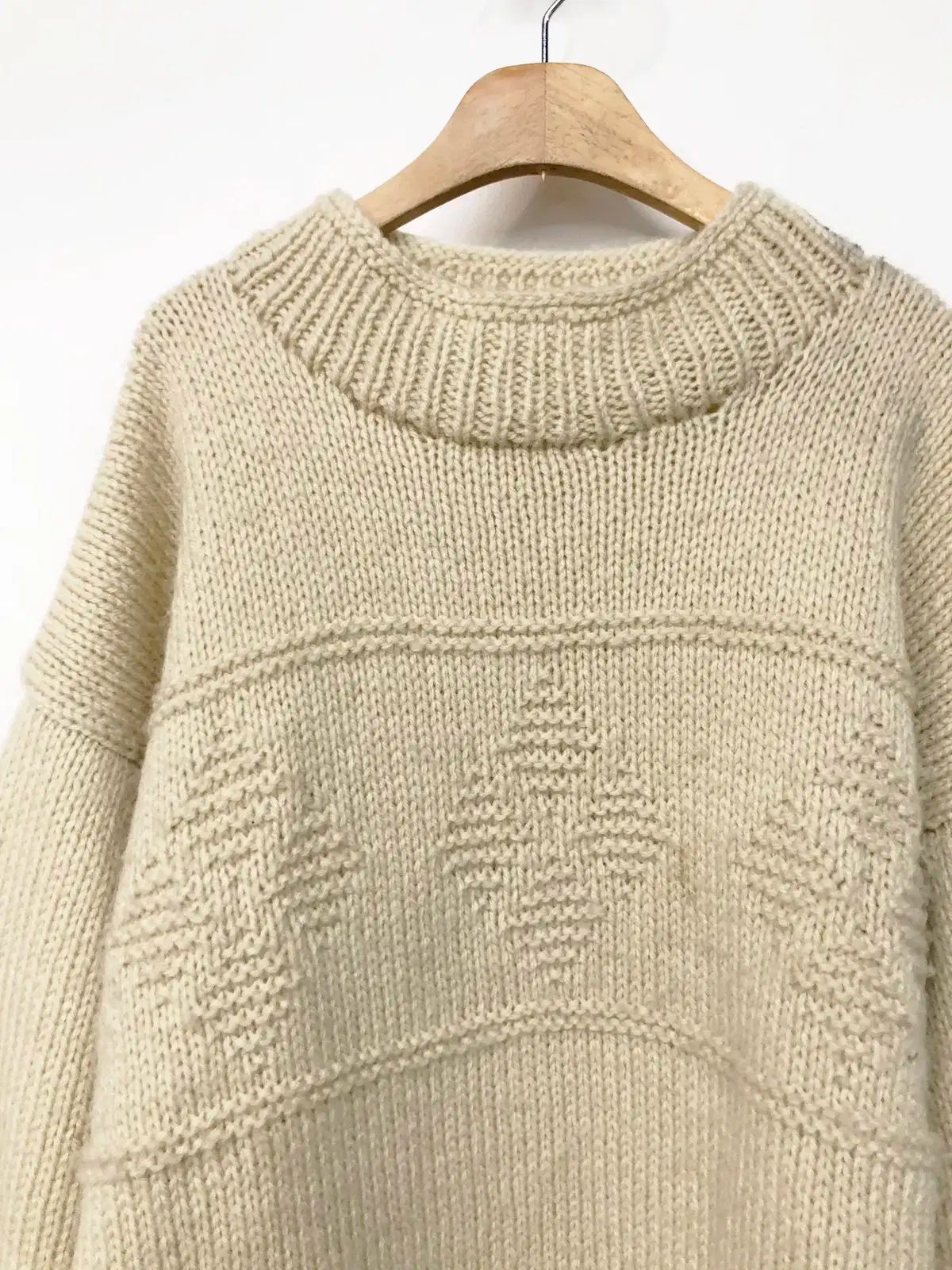  ヴィンテージ ハンドメイド ニット 長袖 ニット セーター