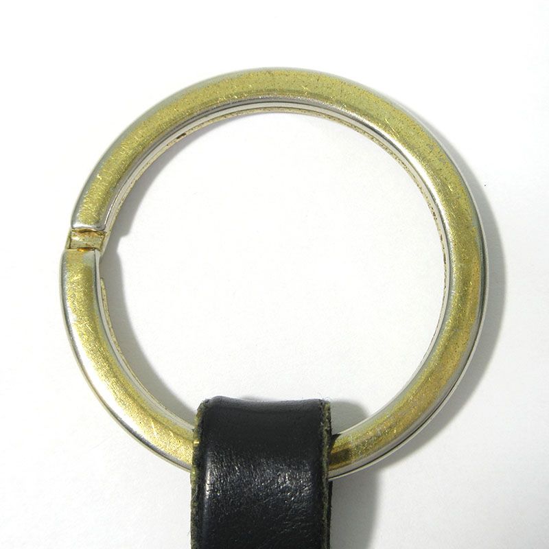 レザー ブラック×ゴールド系