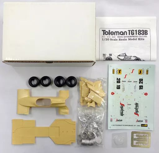 プラモデル 1 20 Toleman TG 183B -トールマン TG 183B- レジンキャストキット