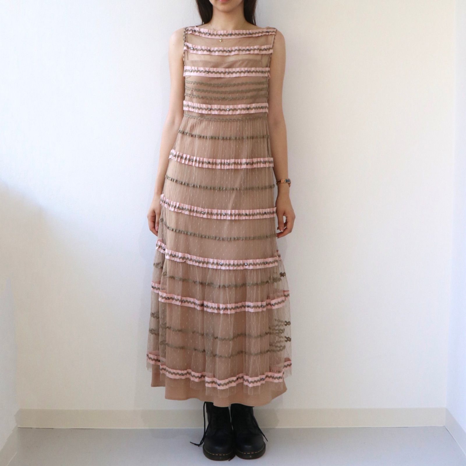 RED VALENTINO レース ワンピース レッドバレンティノ