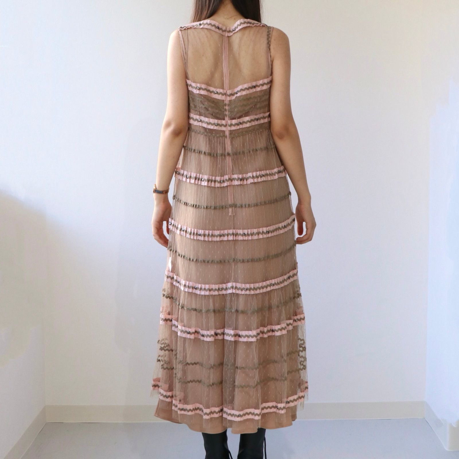 RED VALENTINO レース ワンピース レッドバレンティノ