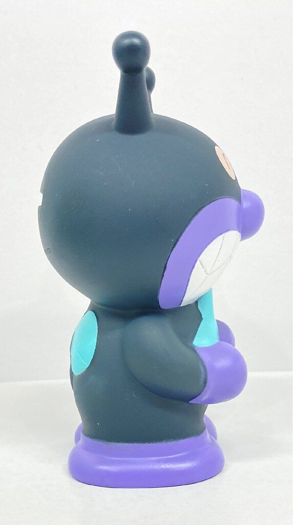 しんきんバンク アンパンマンキャラクター貯金箱 バイキンマン 星持ち