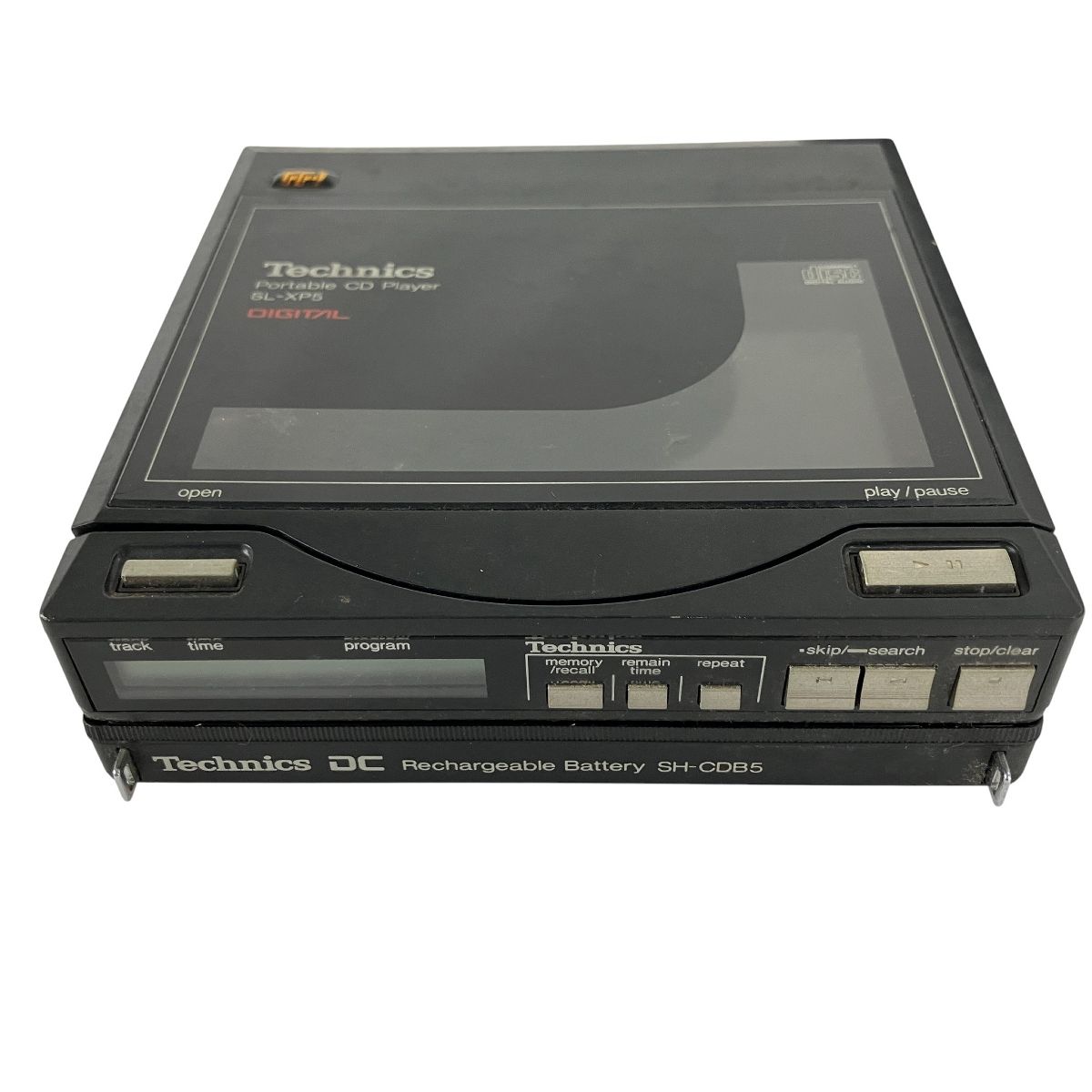 ジャンク】 Technics SL-XP5 ポータブル CDプレーヤー ジャンク