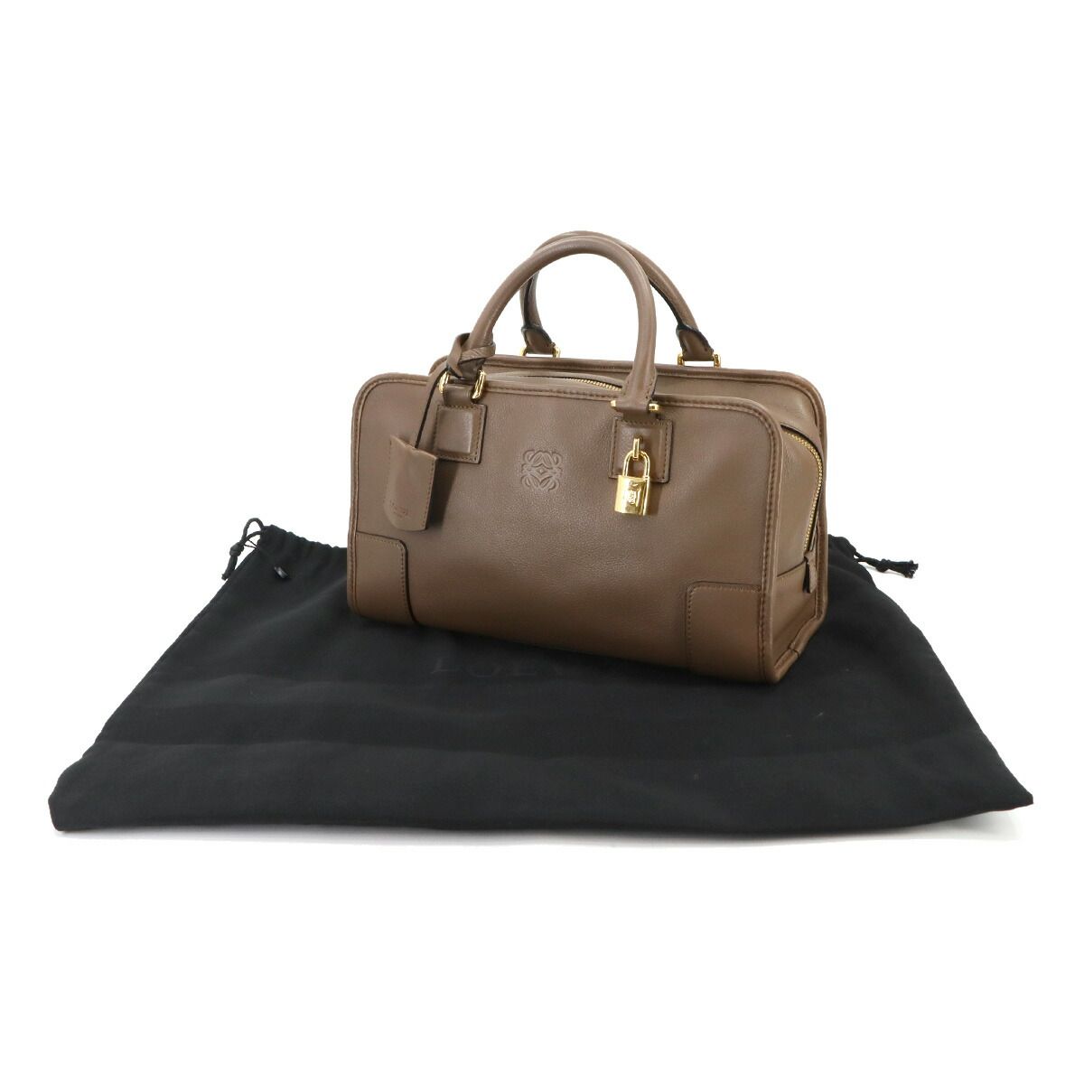 超メルカリ市特価★LOEWE アマソナ28★今期トレンドのブラウン 超メルカリ市特価☆LOEWE アマソナ28☆今期トレンドのブラウン - メルカリ