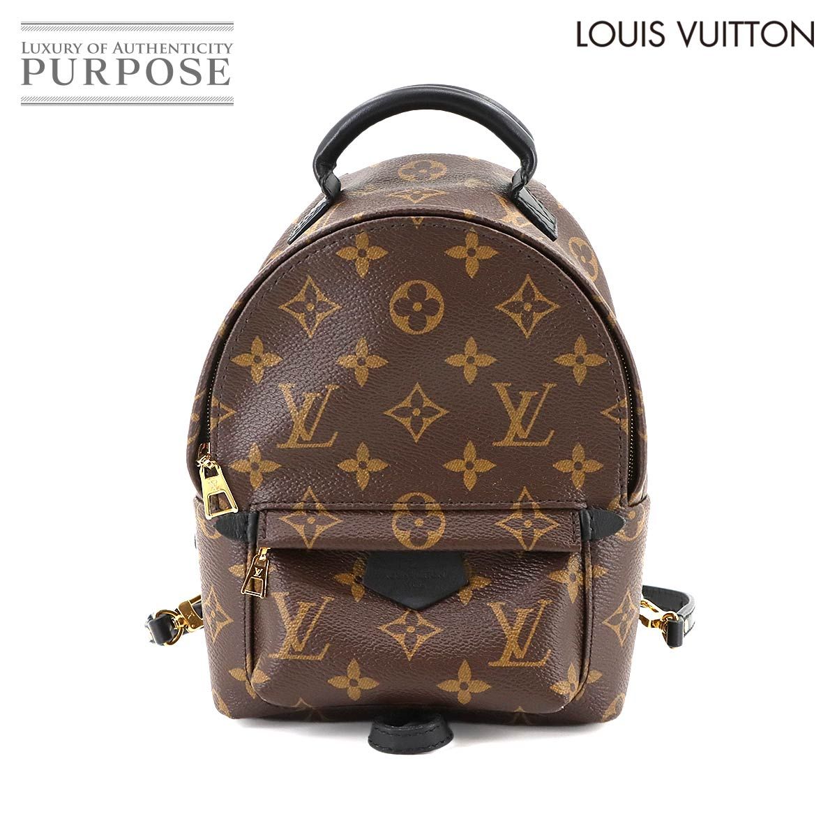 ルイ ヴィトン LOUIS VUITTON モノグラム パームスプリングス バックパック MINI リュックサック ブラウン M41562 90298497