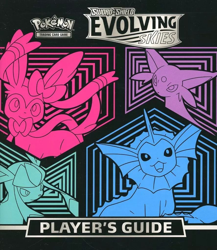 [Used] TCG book “TCG book” POKEMON TRADING CARD GAME SWORD & SHILD ECOLVING SKIES PLAYER'S GUIDE [Western book]