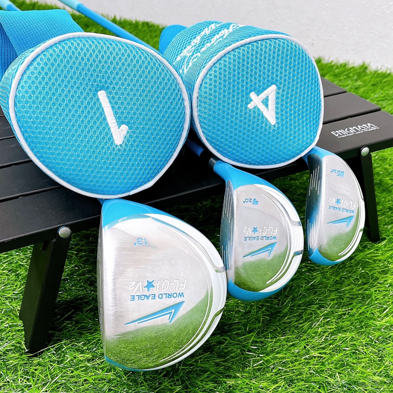 WORLD EAGLE FL-01 V 2 ワールドイーグル レディースゴルフクラブセット 女性用 右打ち 入門 練習