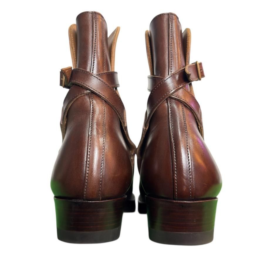  サイズ 10 H US 9 27.5〜28ｃｍ位 Brass shoe co 25 SS CLINCH Jodhpur boots CN-standard Soft-Toe クリンチジョッパーブーツ その他 ブーツ 革靴