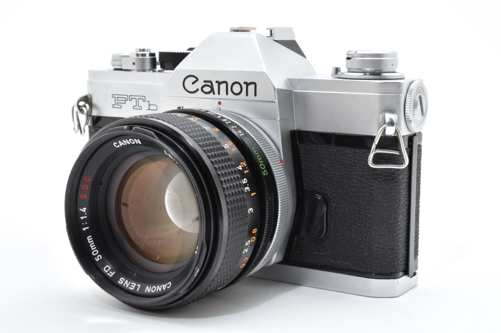 シルバー Canon キヤノン FTb FD 50 mm f 1 4 S C