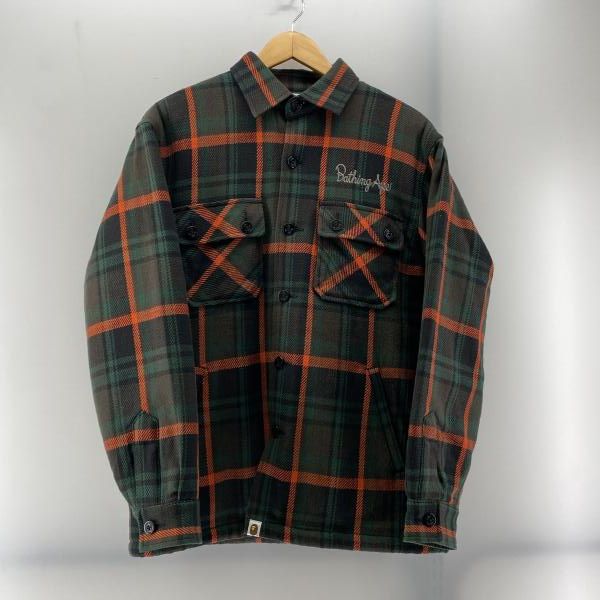 A Bathing Ape CLASSIC COLLECTION CPOジャケット グリーン size L アベイシングエイプ 24