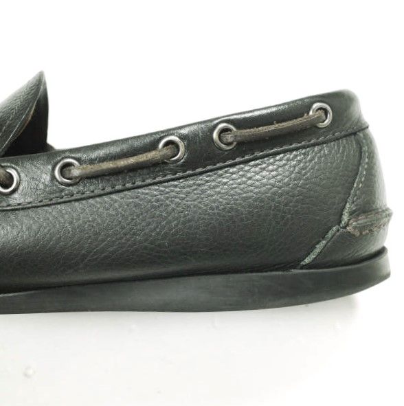 G.H.BASS x District UNITED ARROWS ジーエイチバス ディストリクト ユナイテッドアローズ 24 AW 別注 WEBSTER 1アイレットキャンプモカシン US 9 27 cm BLACK 革靴 シューズ g 23990 モカシン デッキシューズ ブーツ 革靴 靴