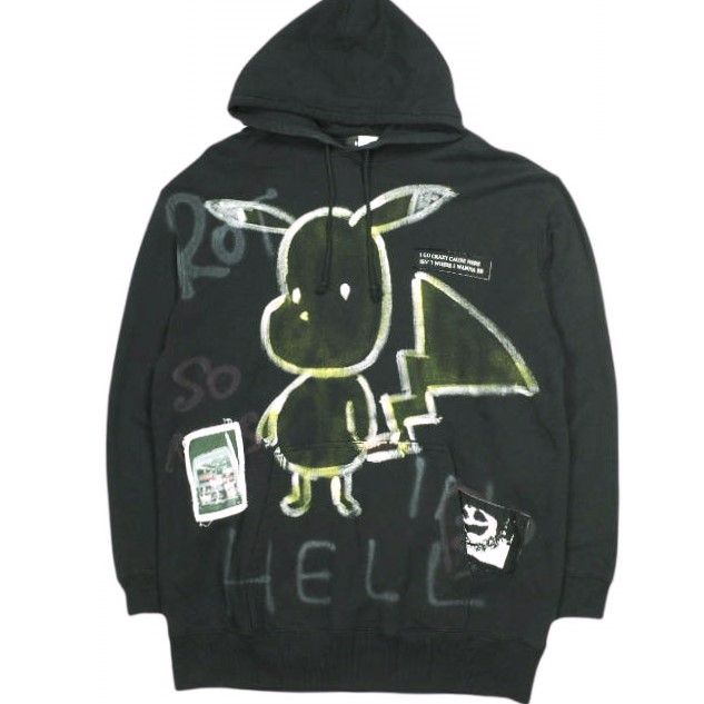 guernika ゲルニカ Hand Painted Hoodie ハンドペイント スウェット