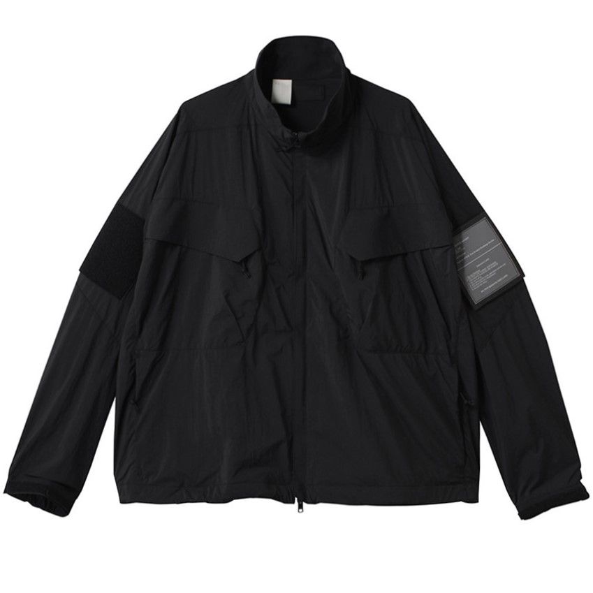 N.HOOLYWOOD TPES エヌハリウッド 25SS STAND COLLAR BLOUSON アメリカ軍特殊部隊 スタンド ブルゾン 9251-BL04-003 Pieces 38 BLACK ミスターハリウッド 定価74 800円