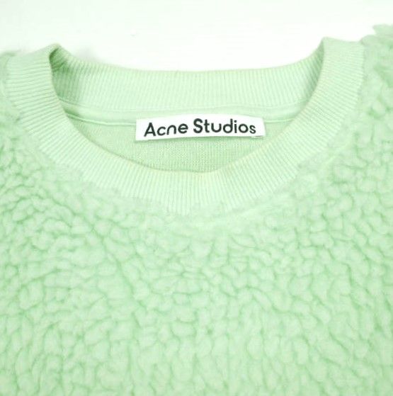 Acne Studios アクネ　スウェット Acne Studios アクネストゥディオズ ポルトガル製 オーバーサイズボア
