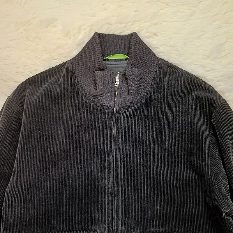 24h特別価格　ポールスミス ジャケット コーデュロイ 綿 総裏×柄 紺 L Paul Smith ポールスミス コーデュロイジャケット M メンズ ブラック