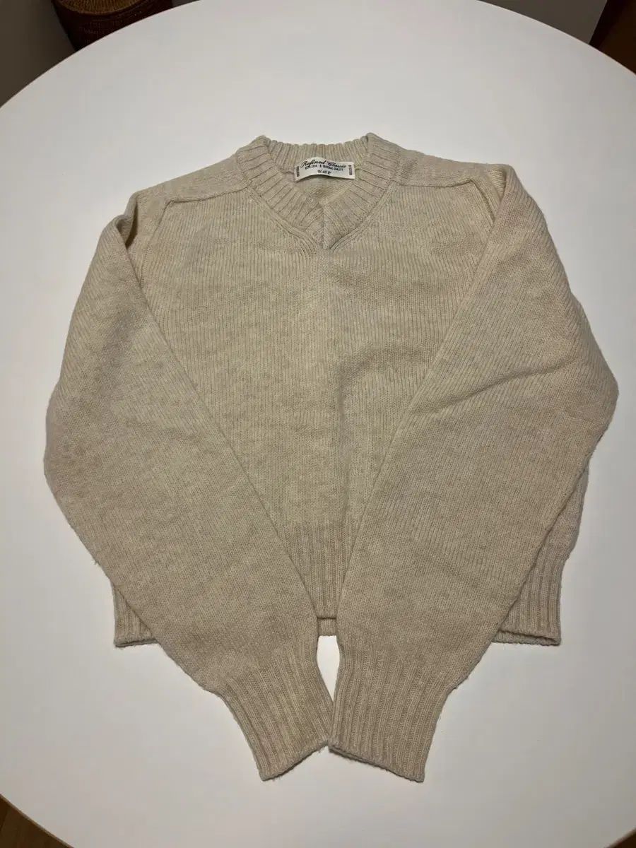 アーバニック30 릭비 ニット オートミール