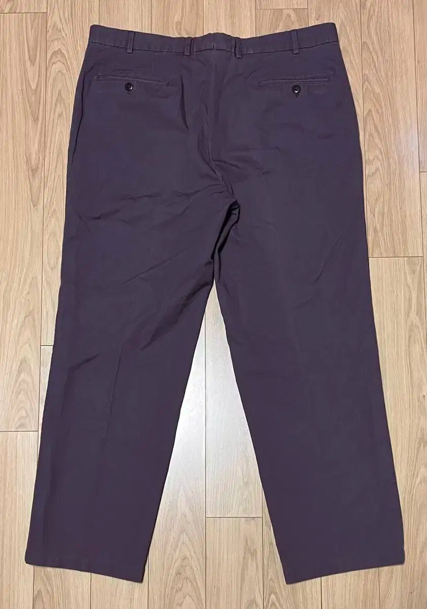 Canali メンズ コットン パンツ 38 56 PURPLE パープル