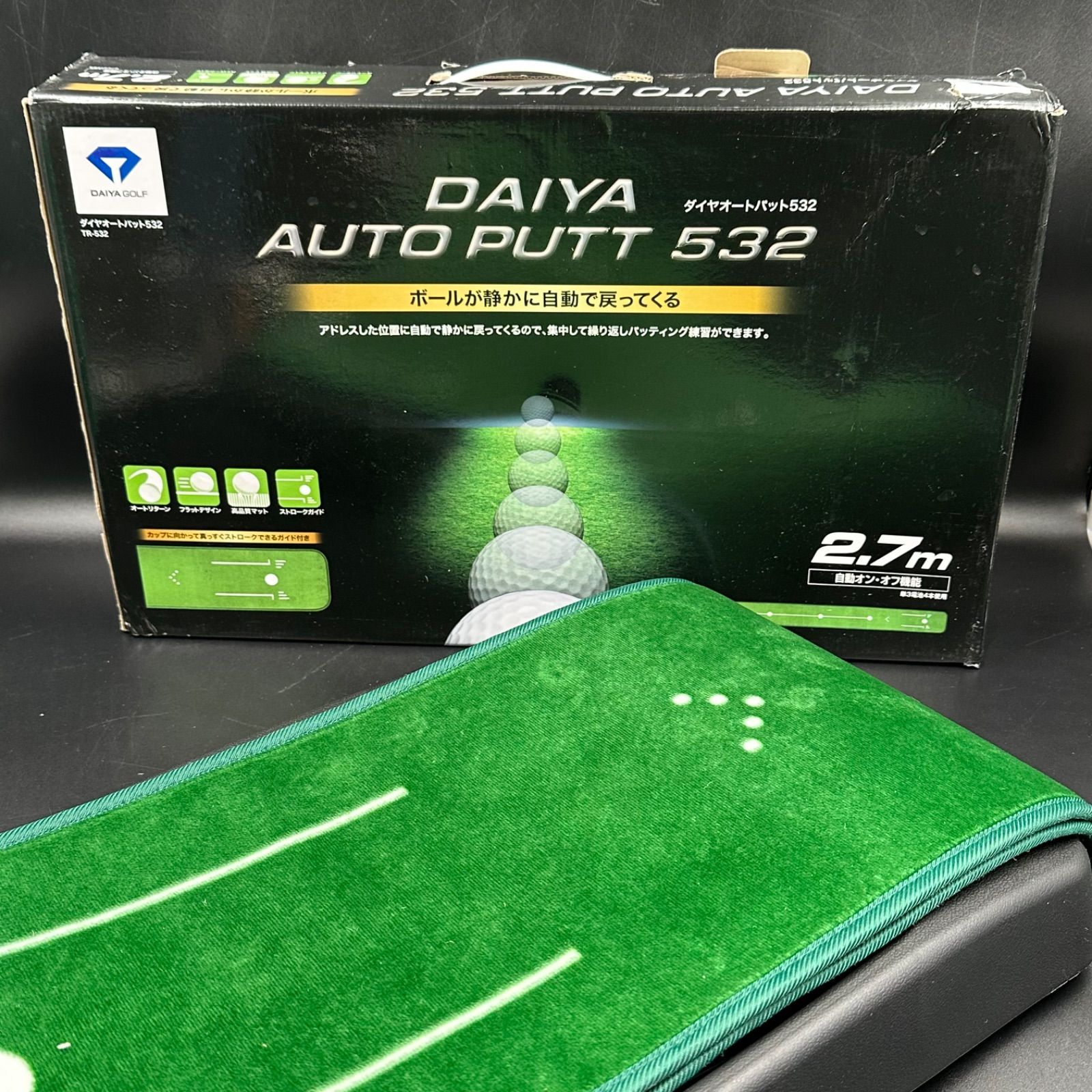 ダイヤゴルフ ダイヤオートパット532 DAIYA パター練習器 ダイヤオート